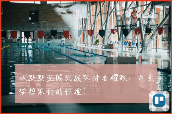 从默默无闻到战队排名耀眼，电竞梦想家们的征途！